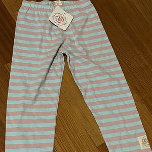 NWT swanky baby vintage fresh frocks striped capris sz 8